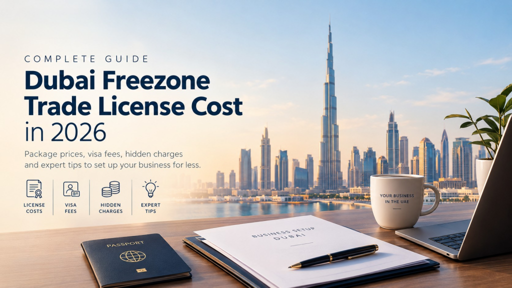 Complete Guide to Dubai Freezone Trade License Cost in 2026